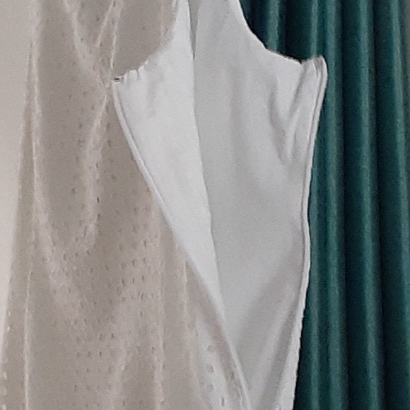 Alfred Sung White Eyelet Dress - Picture 6 of 7